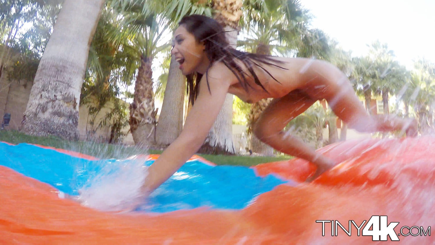 Tiny 4k 'Tropical Pool Fun' starring Aurora Winters (Photo 8)