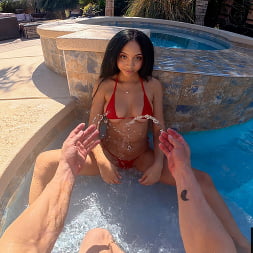 Katarina Karson in 'Tiny 4k' Drenched Bikini (Thumbnail 6)